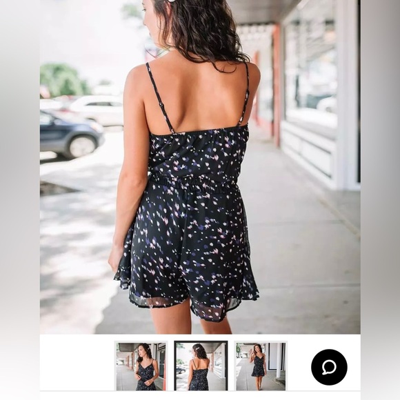 Francesca’s Trixxi chiffon women’s romper. - Picture 7 of 7